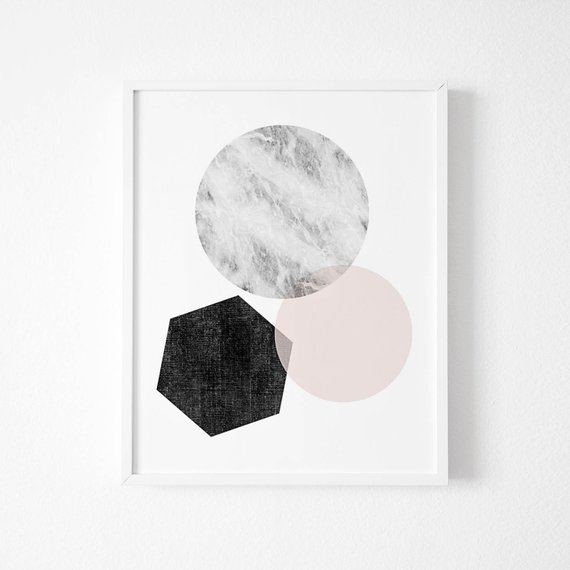 Plakat - 'Geometria x3'