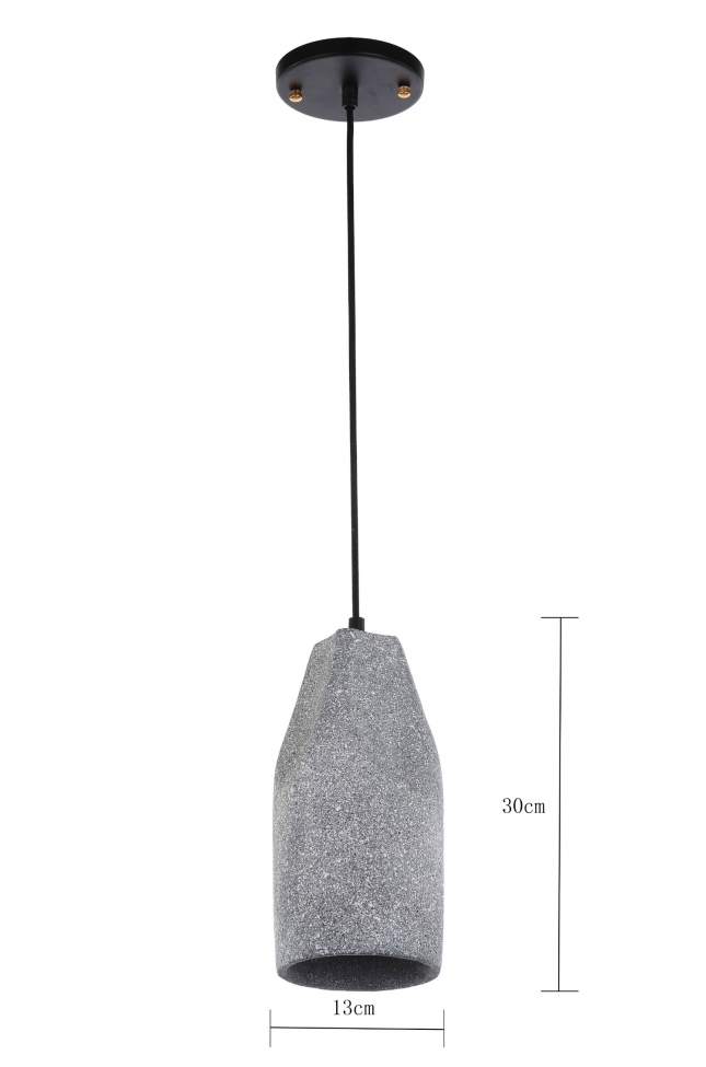 Lampa sufitowa 'Stone Cylinder' - Cement