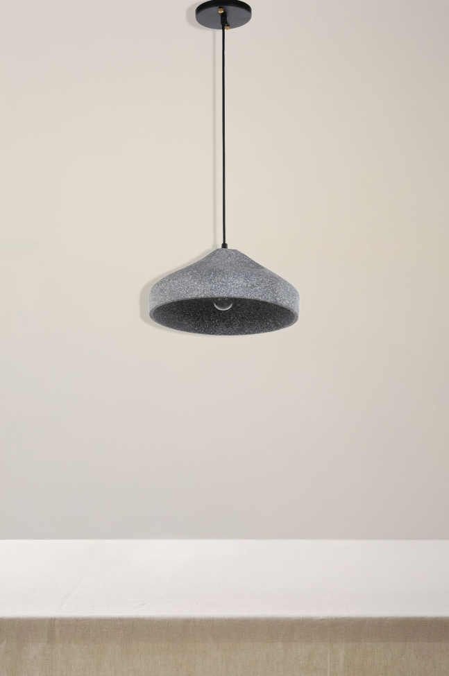 Lampa sufitowa 'Grafite Circle' - Cement