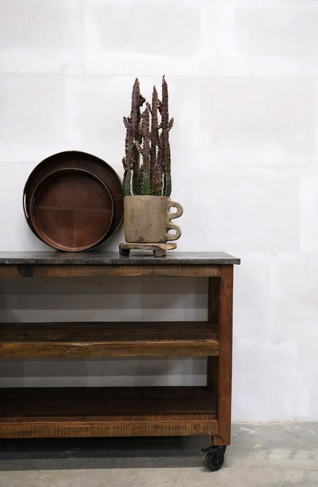 Stół konsolowy 'Chaggna' - Metal