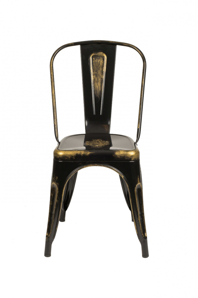 Krzesło 'Montmartre' - Vintage czarny/antyk