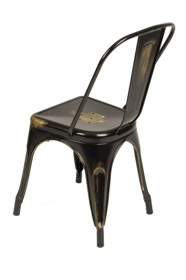 Krzesło 'Montmartre' - Vintage czarny/antyk