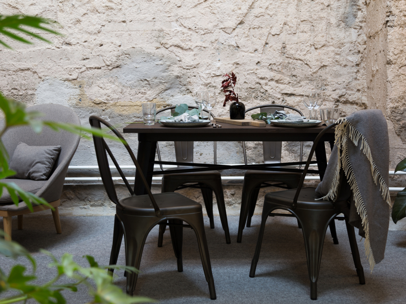 Krzesło 'Montmartre' - Vintage miedź