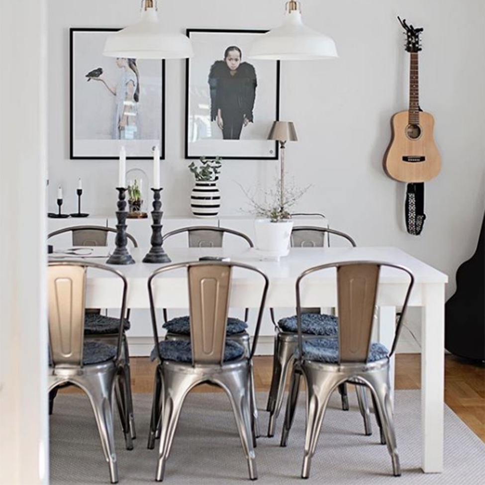 Krzesło 'Montmartre' - Rustykalna stal