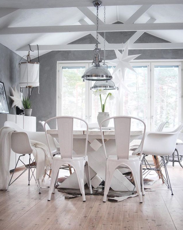 Krzesło 'Montmartre' - Biały lakierowany