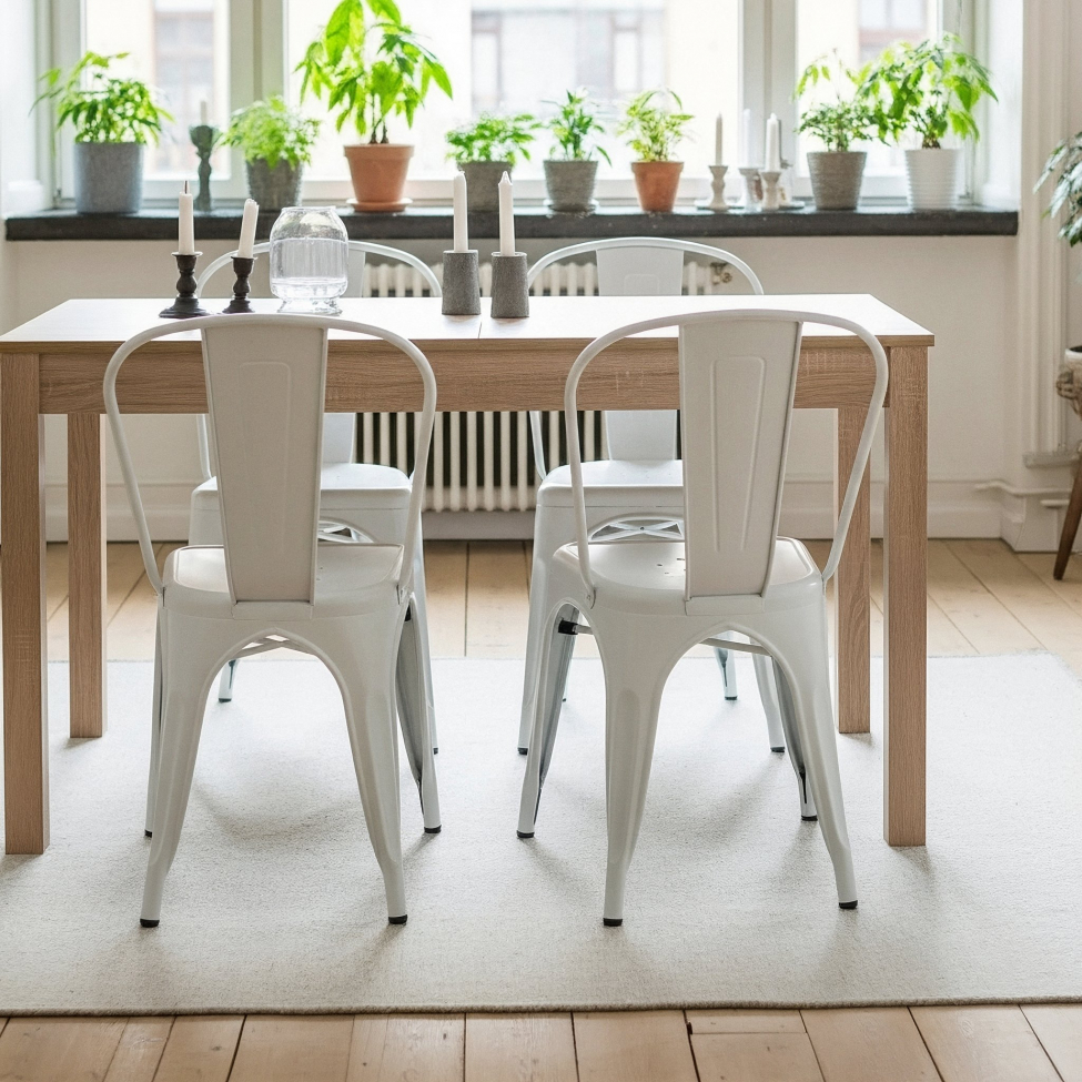 Krzesło 'Montmartre' - Biały lakierowany