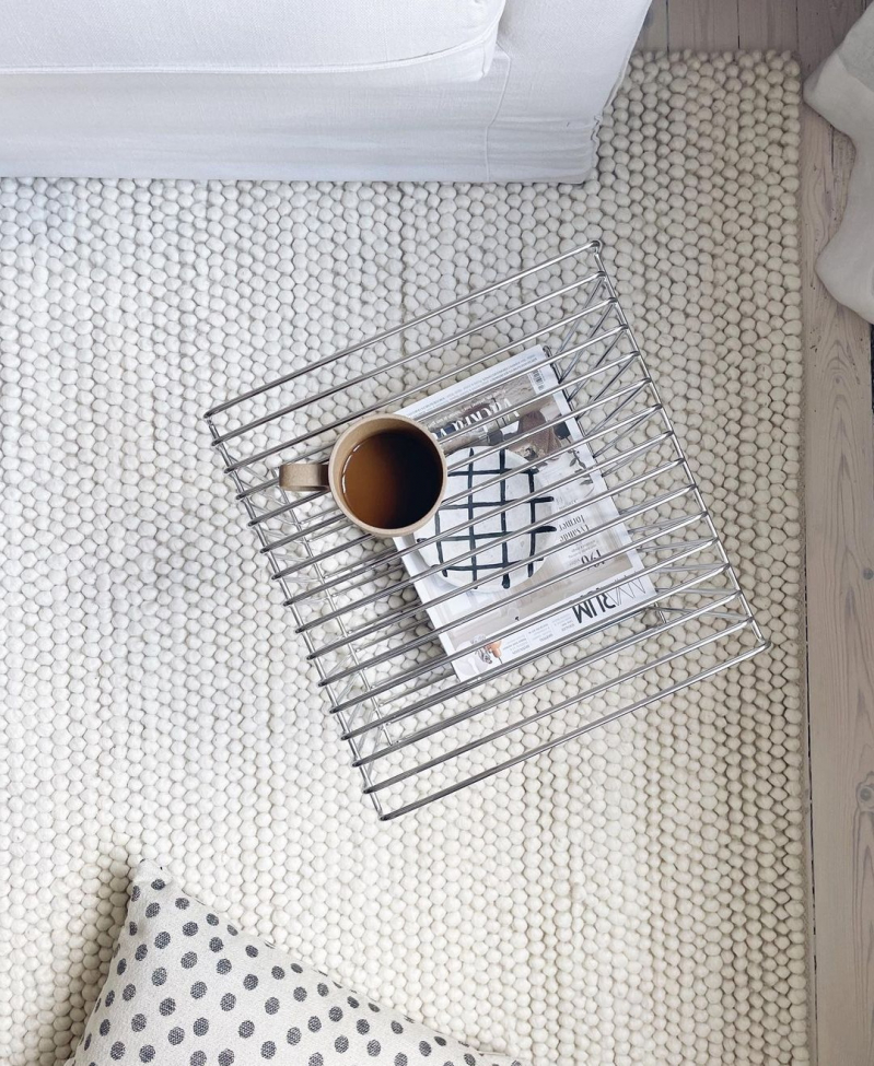 Dywan wełniany 'Avafors' 300x300cm - Beżowy