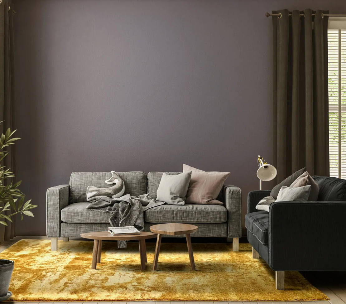 Dywan shaggy 'Aranga Super Soft' 200x290cm - Żółty