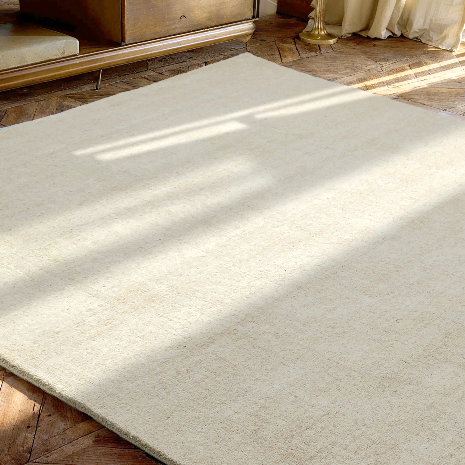 Dywan wełniany „Rozen Handloom Wool Premium” - biały