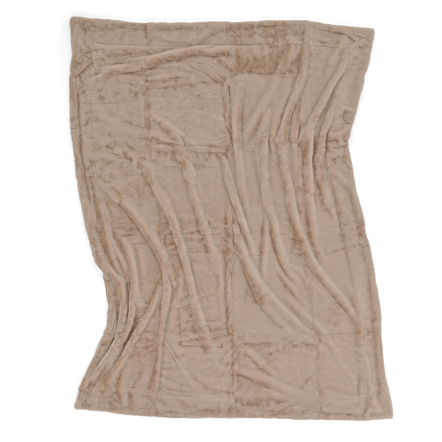 Narzuta 'Aranga Super Soft Throw” 130x170cm – brązowa