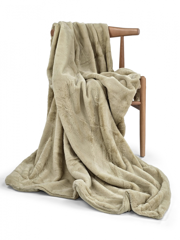 Narzuta 'Aranga Super Soft Throw” 130x170cm – jasnozielona