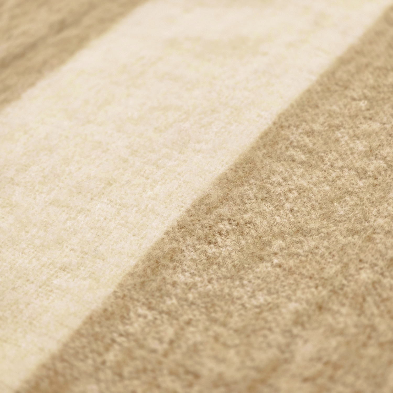 Krata 'Beatriz Stripe' 130x170cm - Beżowo-biała