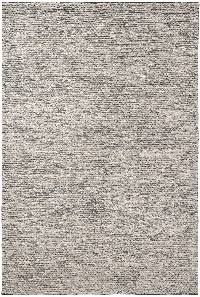 Dywan wełniany „Talvia Braided Wool” – ciemnoszary