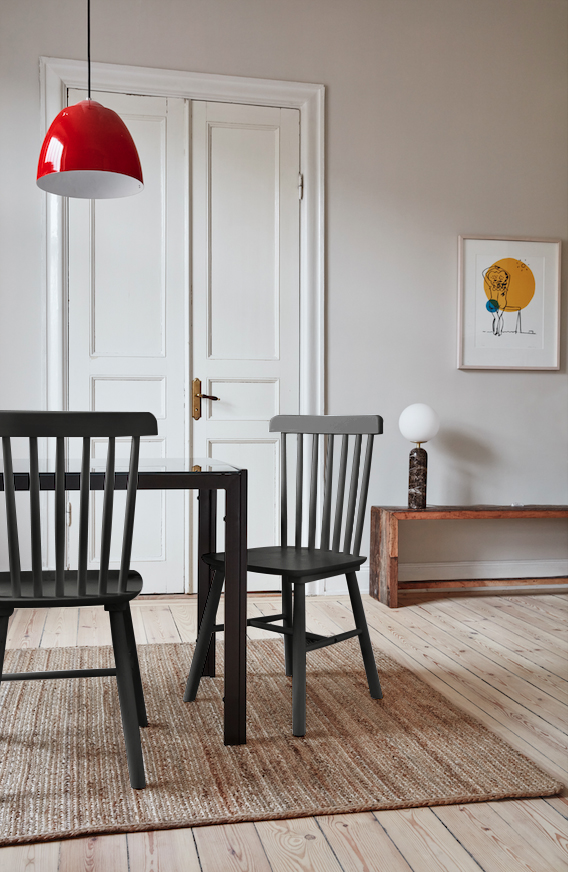 Krzesło 'Elsa' - Czarne