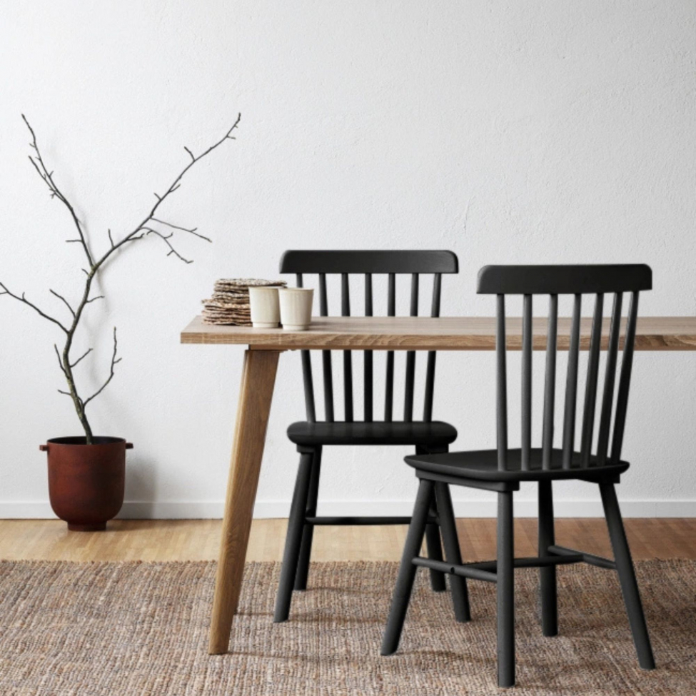 Krzesło 'Elsa' - Czarne