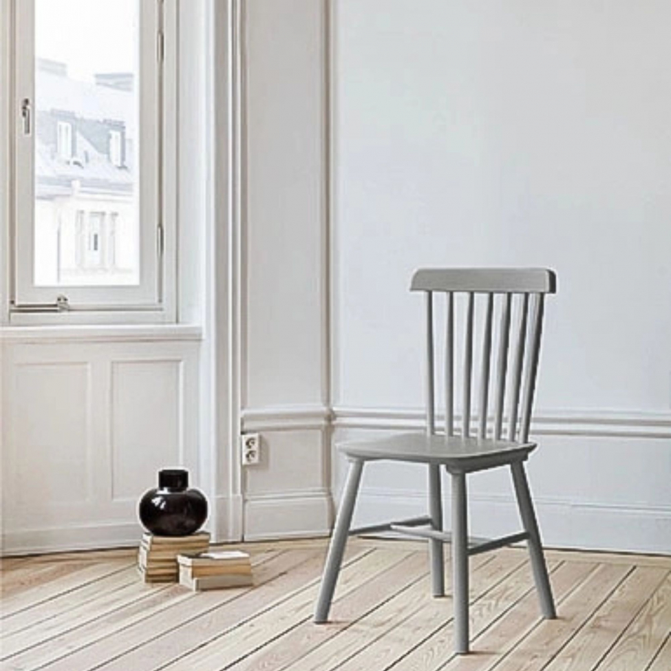 Krzesło 'Elsa' - Ciemnoszare/Srebrnoszare