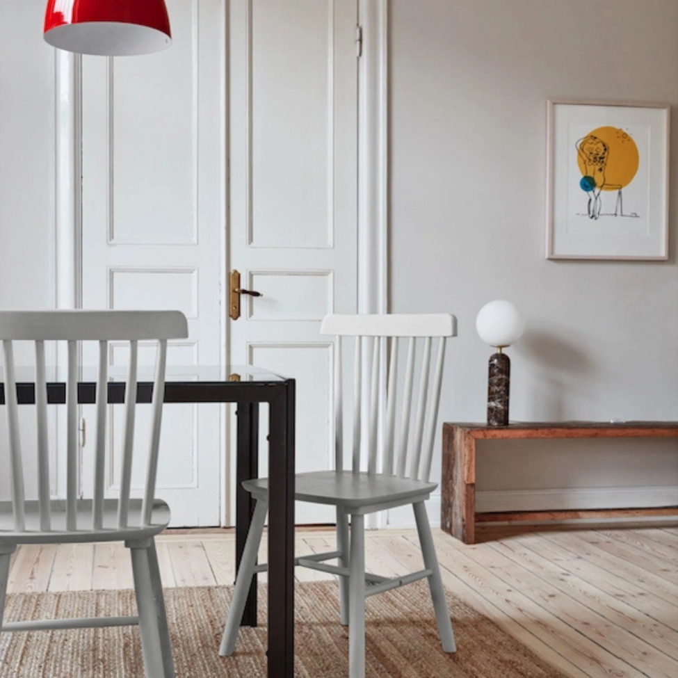 Krzesło 'Elsa' - Jasnoszare