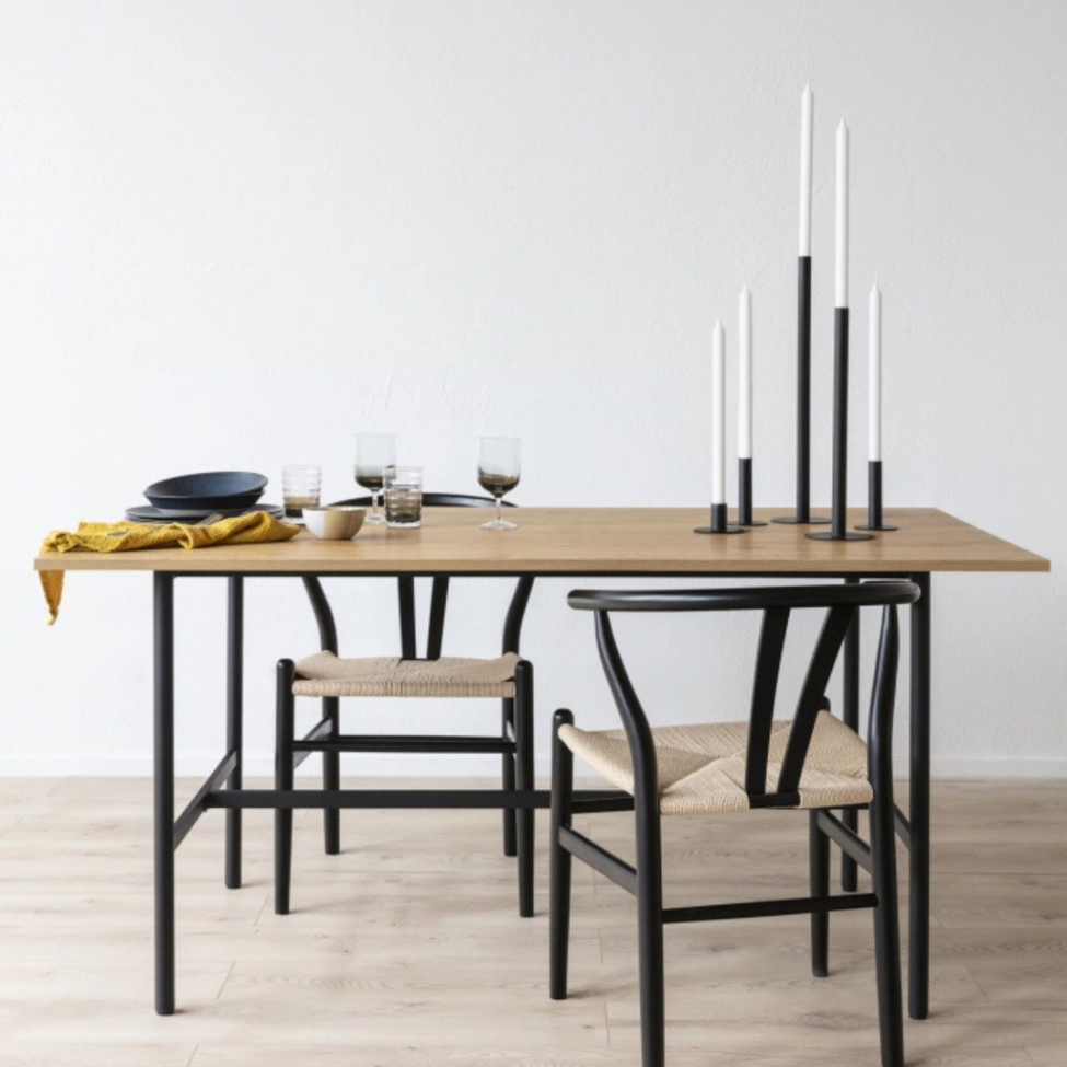 Krzesło 'Alta' - Czarny/Beżowy