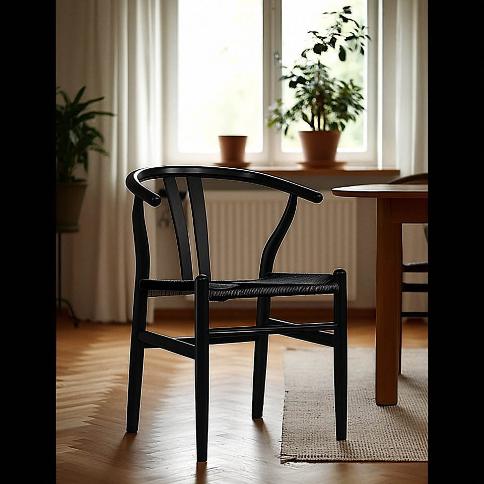 Krzesło 'Alta' - Czarny