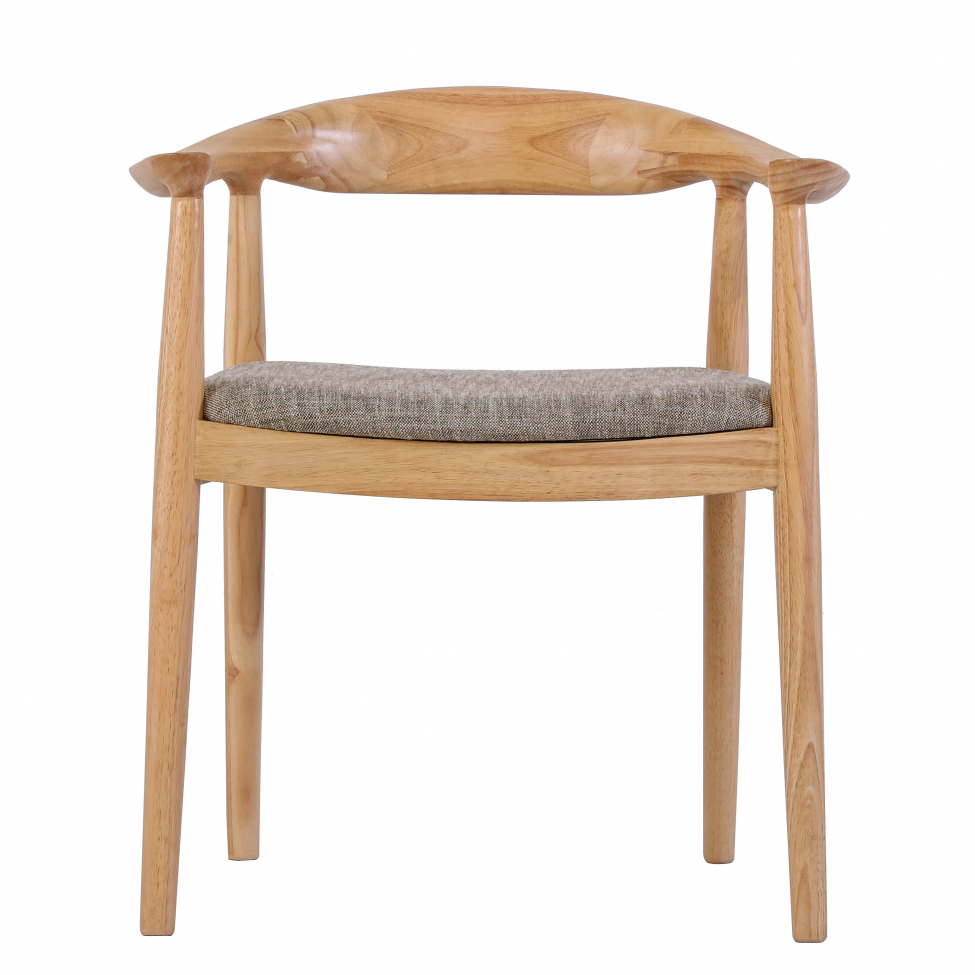 Krzesło 'Ask' - Naturalny/Szary