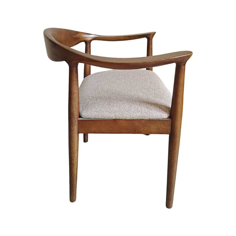 Krzesło 'Ask' - Orzech/Szary