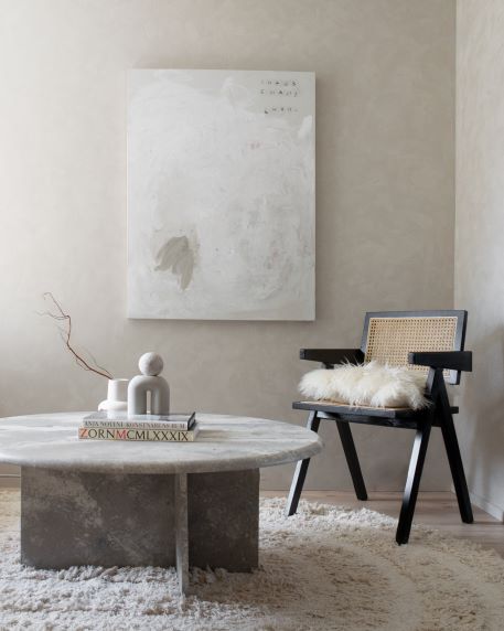 Krzesło z podłokietnikami 'Rotting' - Czarny