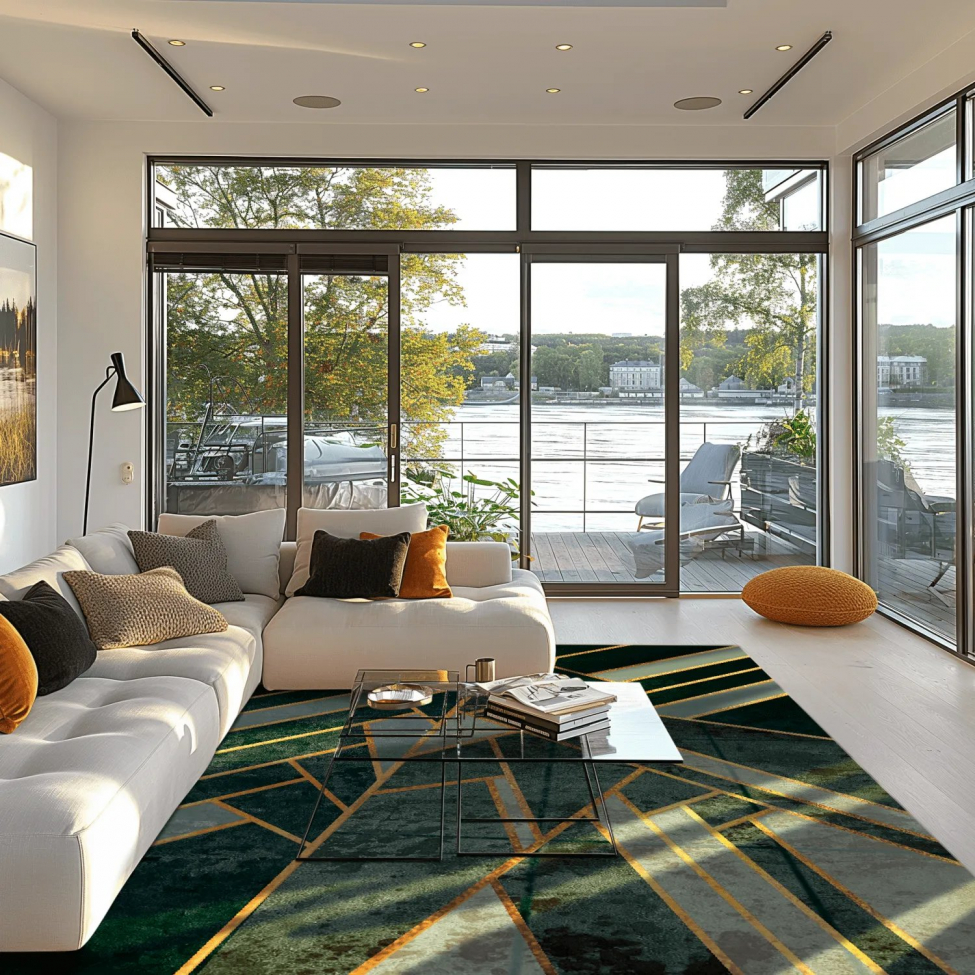 Dywan Wilton 'Amasra' 200x280cm - Zielony