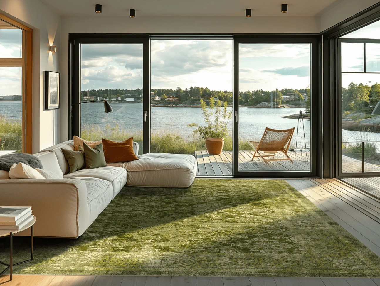 Dywan Wilton 'Denizli' 130x190cm - Zielony