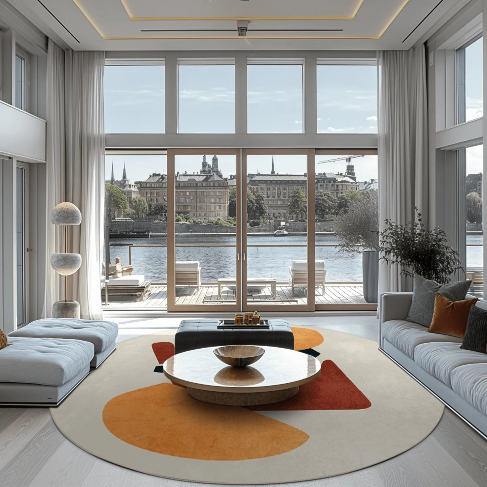 Okrągły dywan 'Beira' 240cm - Multi