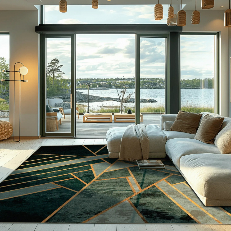 Dywan Wilton 'Amasra' 80x350cm - Zielony