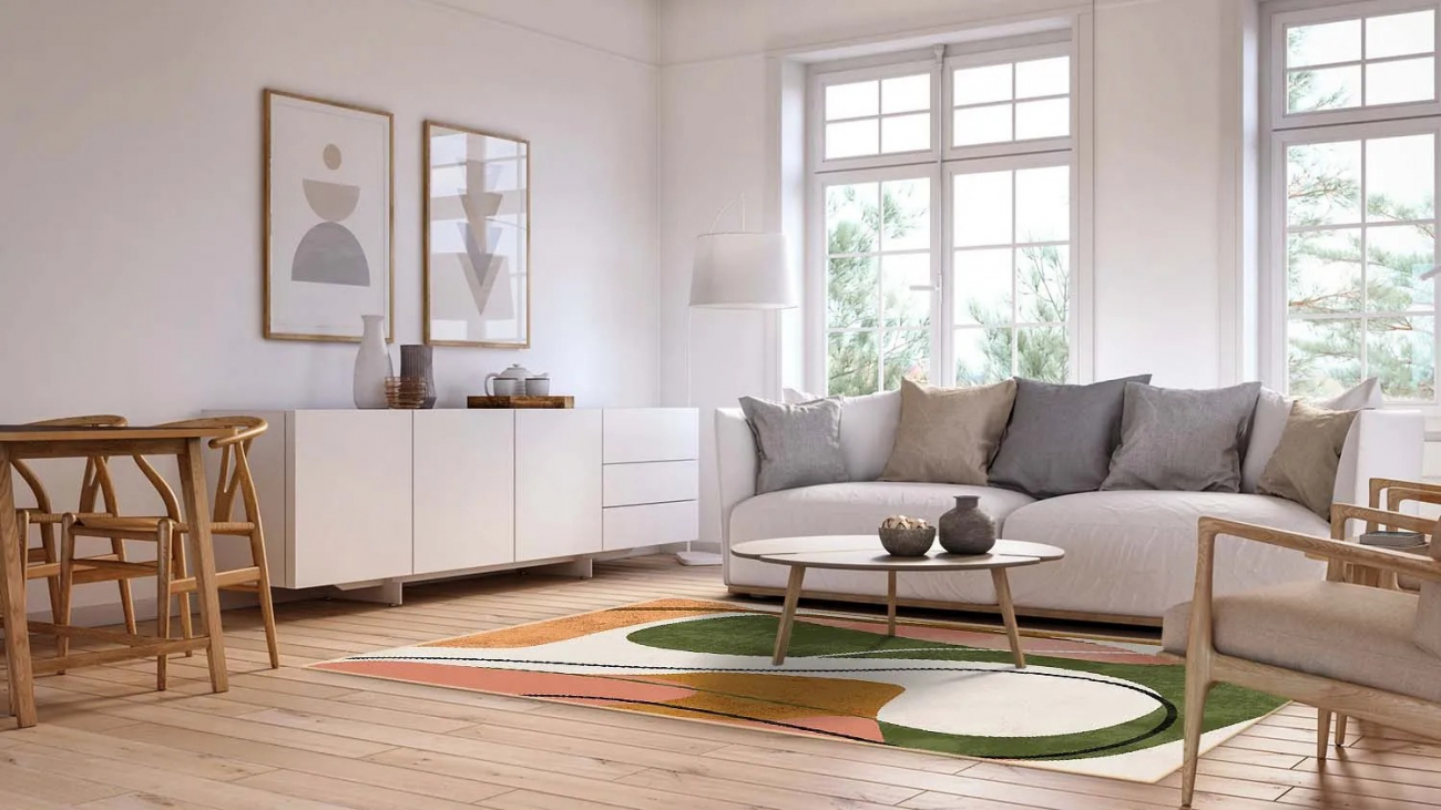 Dywan Wilton 'Cressida' 130x190cm - Zielony/Multi