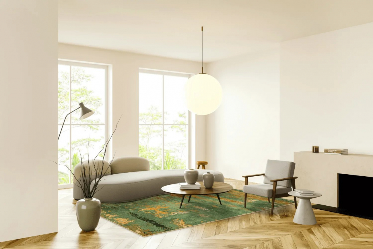 Dywan Wilton 'Domont' 80x150cm - Zielony