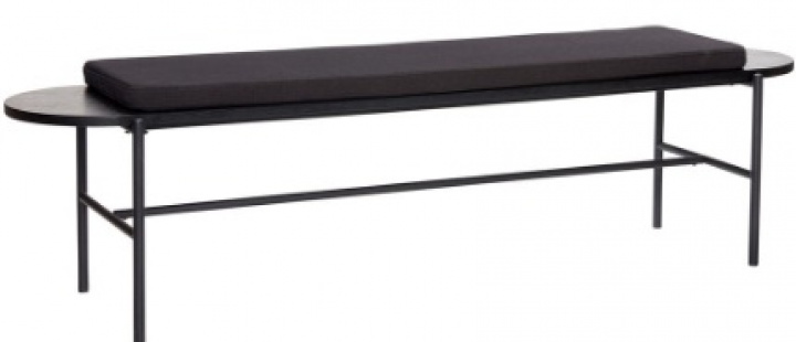 Ławka z poduszką - Metalowa w grupie Meble / Meble do siedzenia / Ławki w Reforma (020702)