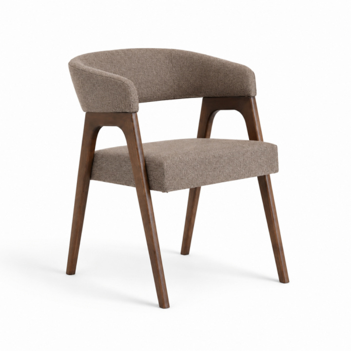 Krzesło \'Alba\' - Orzech/Brązowy w grupie Meble / Meble do siedzenia / Krzesła w Reforma (071-walnut-rustic)