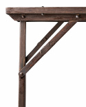 Składany stół \'Treasure\' 150x62cm - Drewno z recyklingu