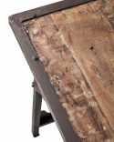 Składany stół \'Treasure\' 150x62cm - Drewno z recyklingu