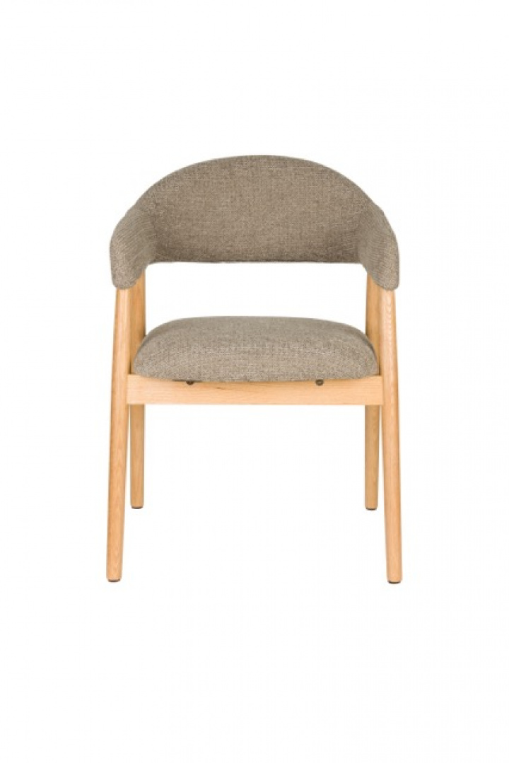 Krzesło \'Indy\' - Brązowo/Czarne w grupie Meble / Meble do siedzenia / Krzesła w Reforma (1000583)