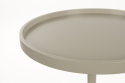Stolik boczny \'Jason\' Ø46 cm - Beżowy