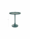 Stolik boczny \'Jason\' Ø46 cm - Niebieski