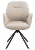 Krzesło \'Bjuv\' - Beżowy/Czarny