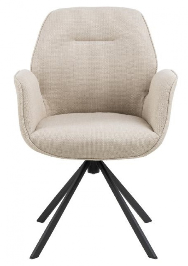 Krzesło \'Bjuv\' - Beżowy/Czarny w grupie Meble / Meble do siedzenia / Krzesła w Reforma (101082)