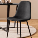 Krzesło \'Gal\' - Czarne