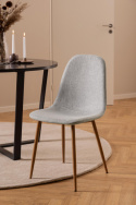 Krzesło \'Gal\' - Szaro/Naturalne