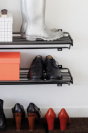 Półka na buty \'Gill\' - Czarna
