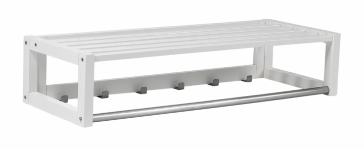 Półka na kapelusze \'Confetti\' - Biała w grupie Meble / Półki i przechowywanie / Półki na kapelusze i buty w Reforma (103601)