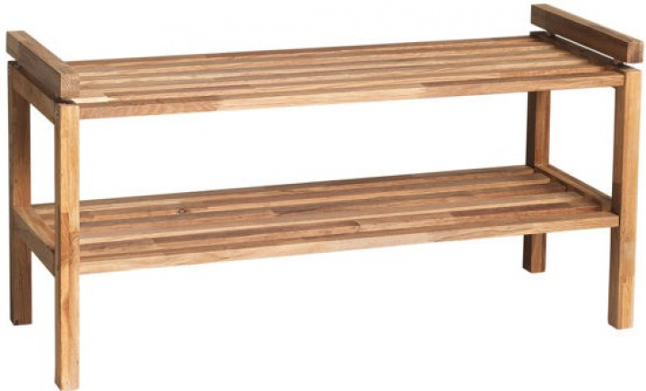 Stojak na buty \'Confetti\' 80cm - Dąb w grupie Meble / Półki i przechowywanie / Półki na kapelusze i buty w Reforma (103613)