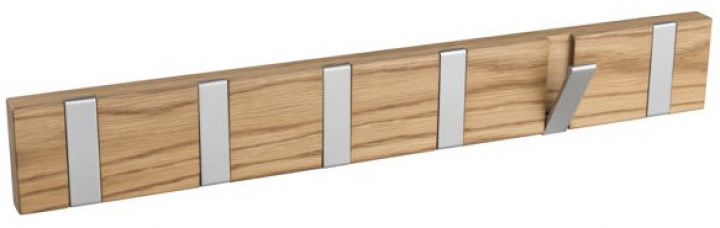 Listwa na haczyki \'Confetti\' 50cm - Dąb w grupie Meble / Półki i przechowywanie / Wieszaki na ubrania w Reforma (103670)