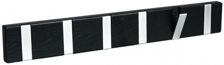 Listwa na haczyki \'Confetti\' 50cm - Czarny w grupie Meble / Półki i przechowywanie / Wieszaki na ubrania w Reforma (103672)