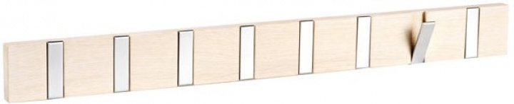 Listwa z haczykami \'Confetti\' 70cm - Białe pigmentowane w grupie Meble / Półki i przechowywanie / Wieszaki na ubrania w Reforma (103745)