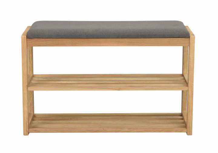 Stojak na buty \'Confetti\' - Naturalny/Szary w grupie Meble / Półki i przechowywanie / Półki na kapelusze i buty w Reforma (103821)